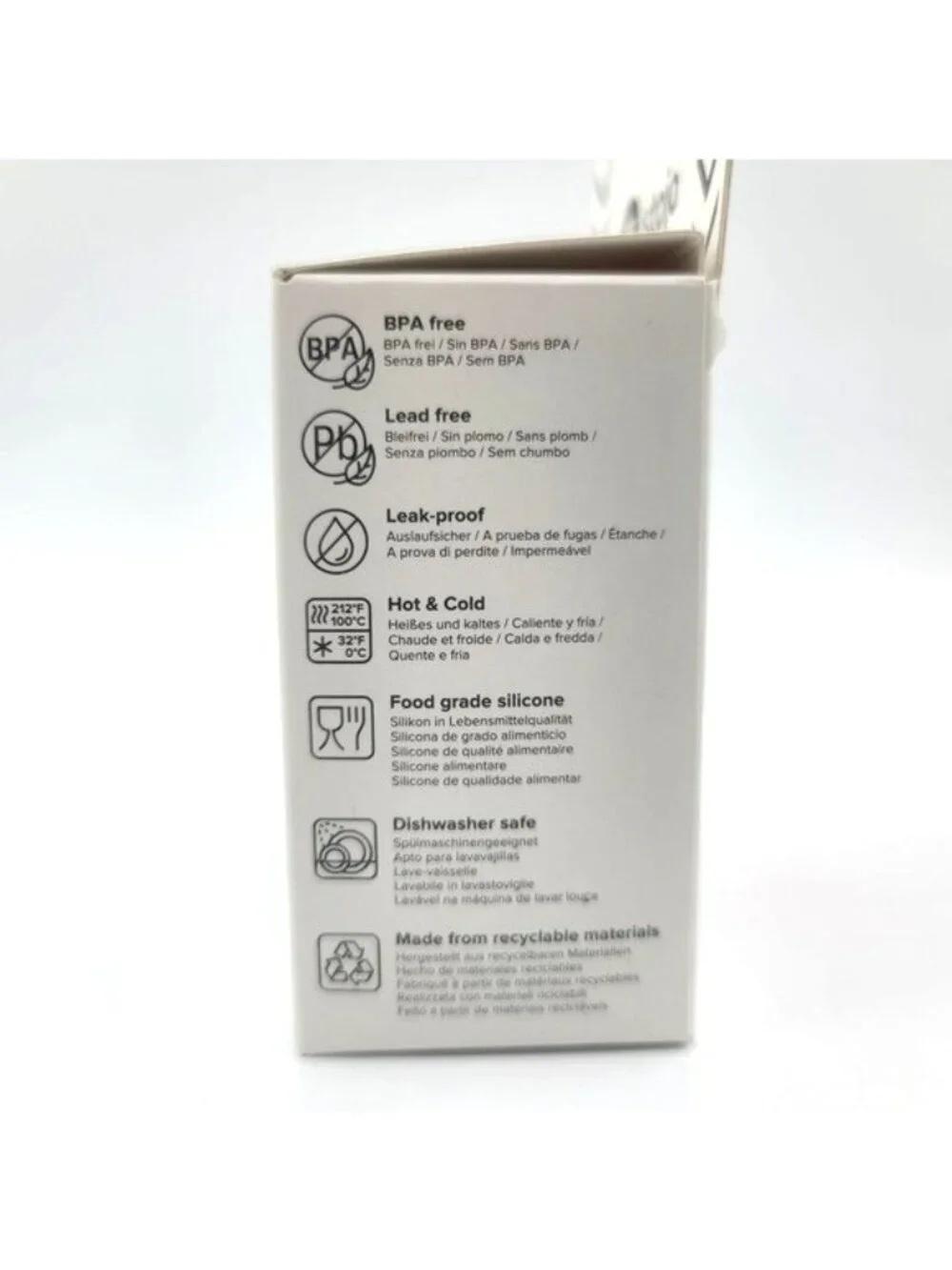 Lot of 4 Stojo Collapsible Cup 12 oz Orange White Portable Travel Tea Coffee NEW